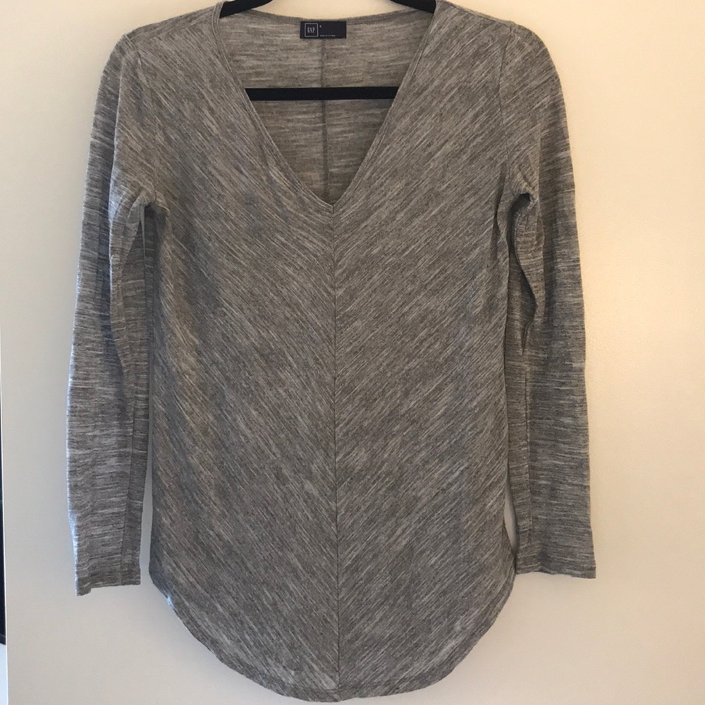 Light grey long sleeve
